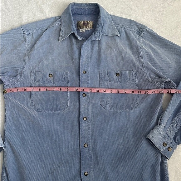 The Territory Ahead Thrashed Distressed Textured Faded Button Up Grunge Shirt M - Picture 6 of 11